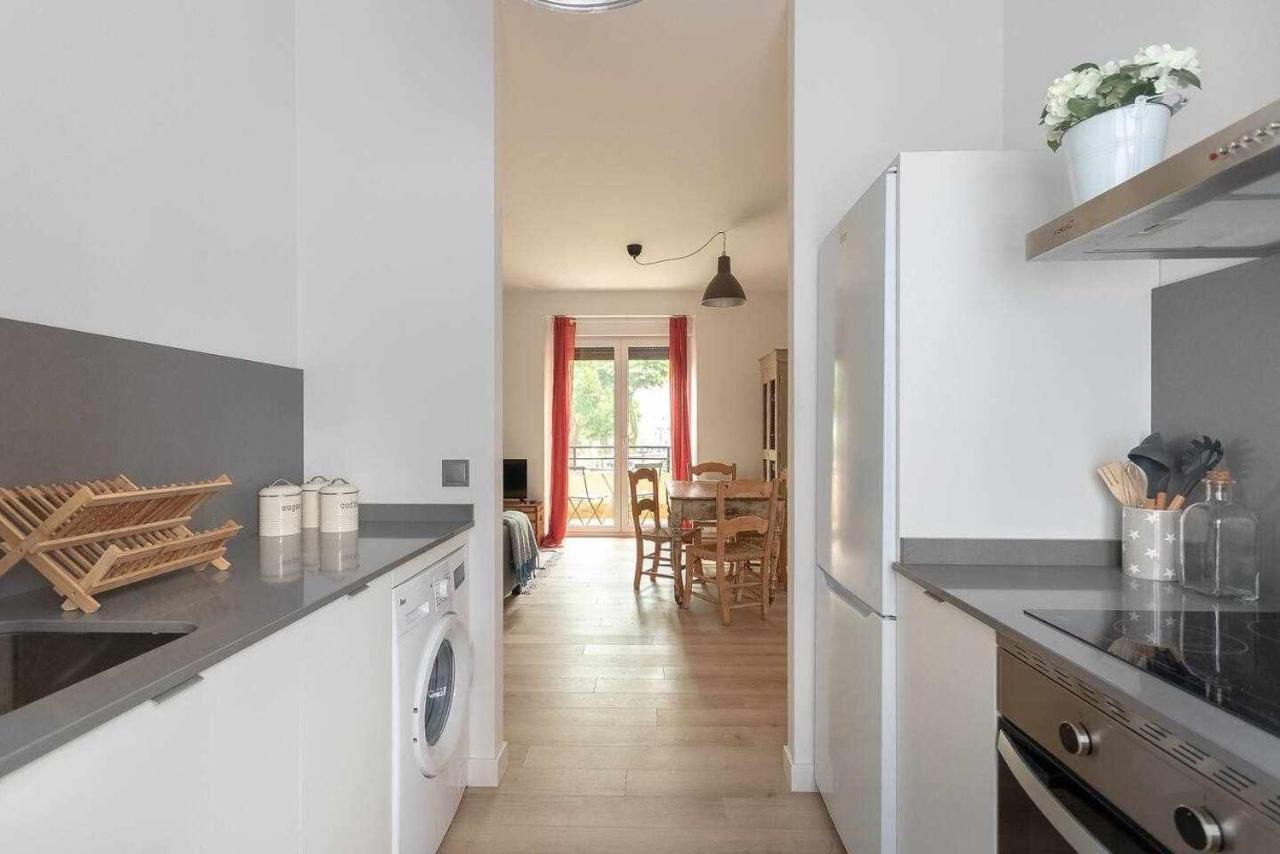 Apartamento Kuia En Gran Bilbao Con Terraza Y Vistas A Un Parque Басаурі Екстер'єр фото